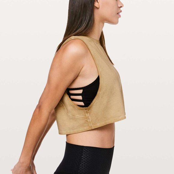 Lululemon Muscle Love Crop Tank *Fade Washed Gleam - Picture 4 of 9